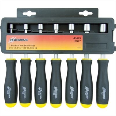 ナットドライバーセット7本組(インチ) BNX7