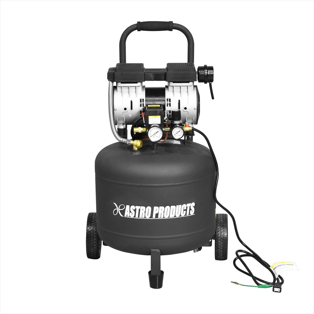 AP 縦型 サイレントエアコンプレッサー 38L VSC033
