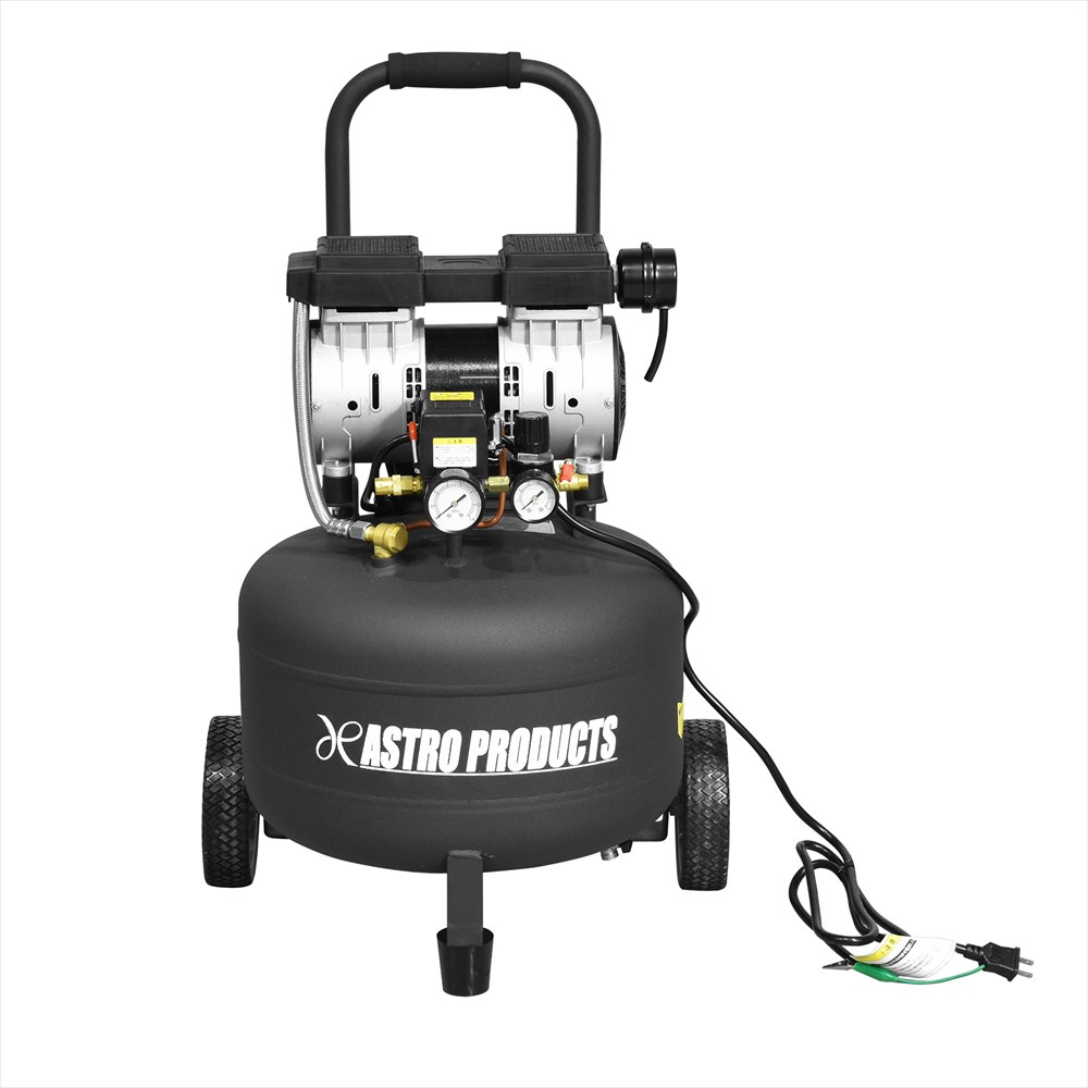 AP 縦型 サイレントエアコンプレッサー 30L VSC034