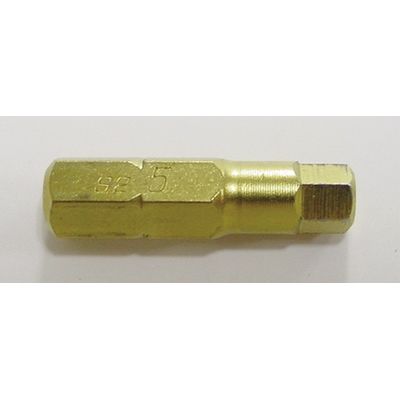 1/4HEX チタンコーティングヘックスビット 4mm 21455