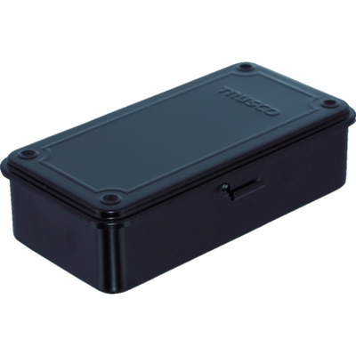 トランク型工具箱 203X109X56 つや消しブラック T-190MBK