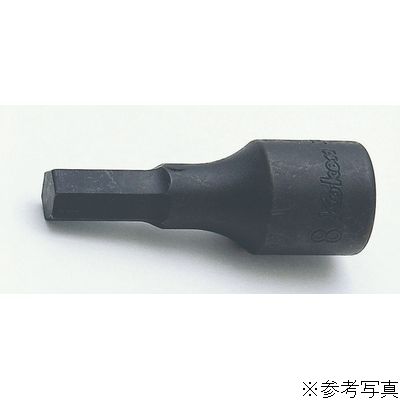 3/8DR ヘックスビットソケット 全長75mm 7/16 3012A.75-7/16