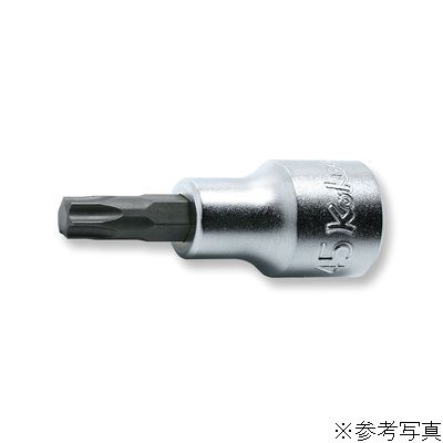 1/2DR トルクスビットソケット 全長60mm T50 4025.60-T50