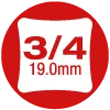 3/4DR